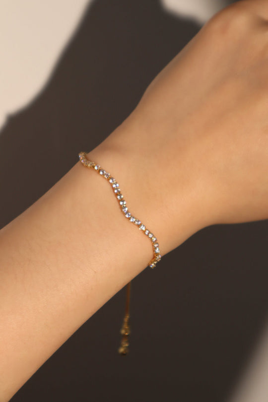 Bracciale Diamond Wave