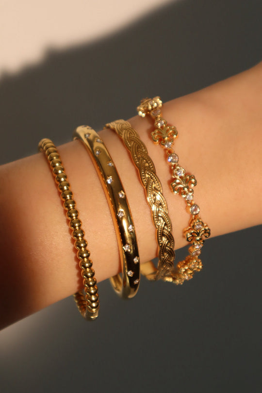 Bracciale Iris con diamanti multipli