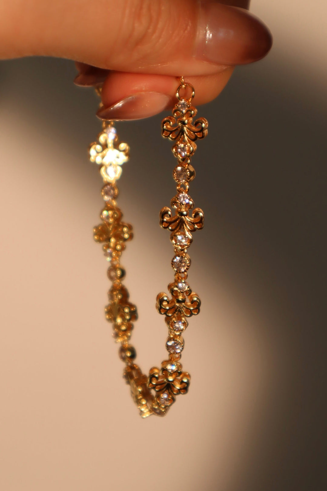 Bracciale Iris con diamanti multipli