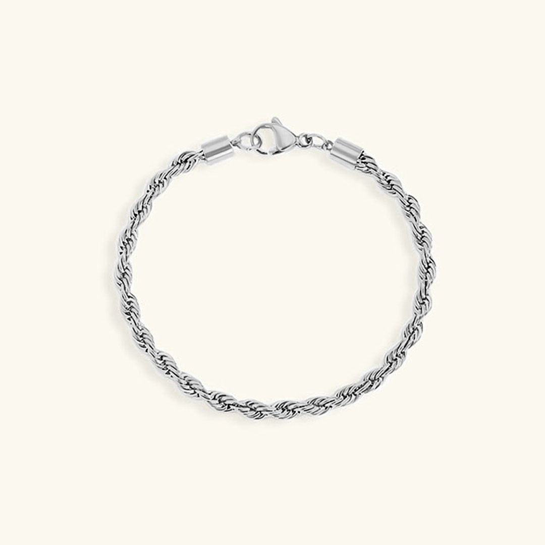 Bracciale in oro con catena a corda Gigi
