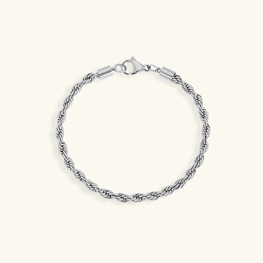 Bracciale in oro con catena a corda Gigi