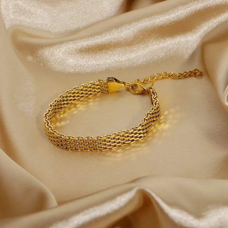 Bracciale a catena in oro Imara