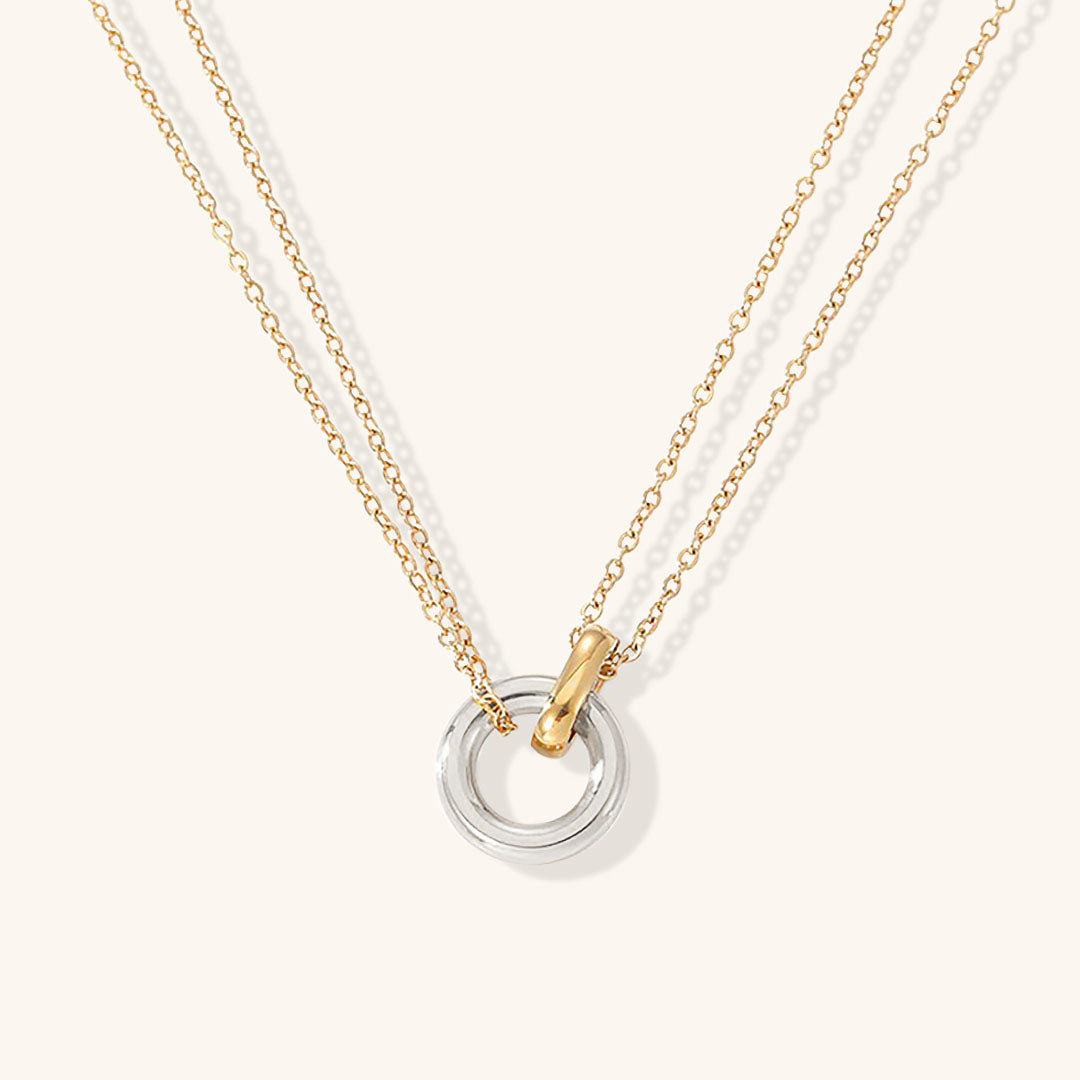 Collana con catena in oro Harper