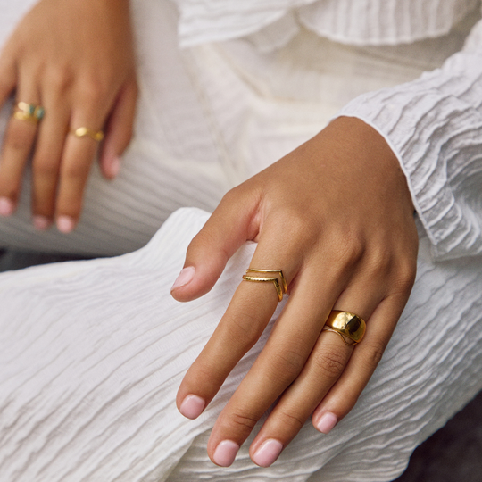 Anello Harper Layered Wrap