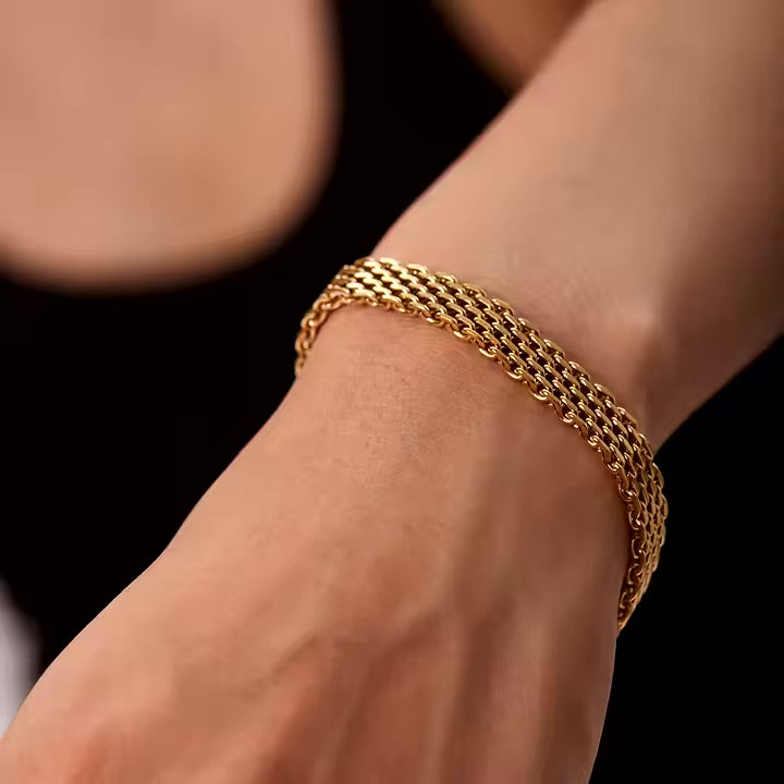 Bracciale a catena in oro Imara