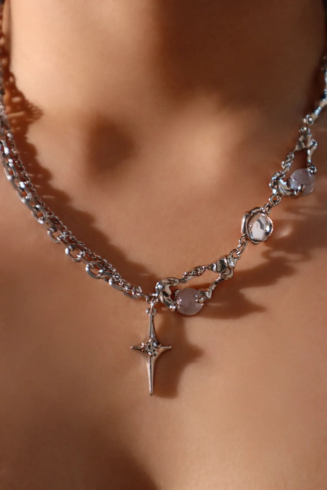 Collana Stella al Chiaro di Luna
