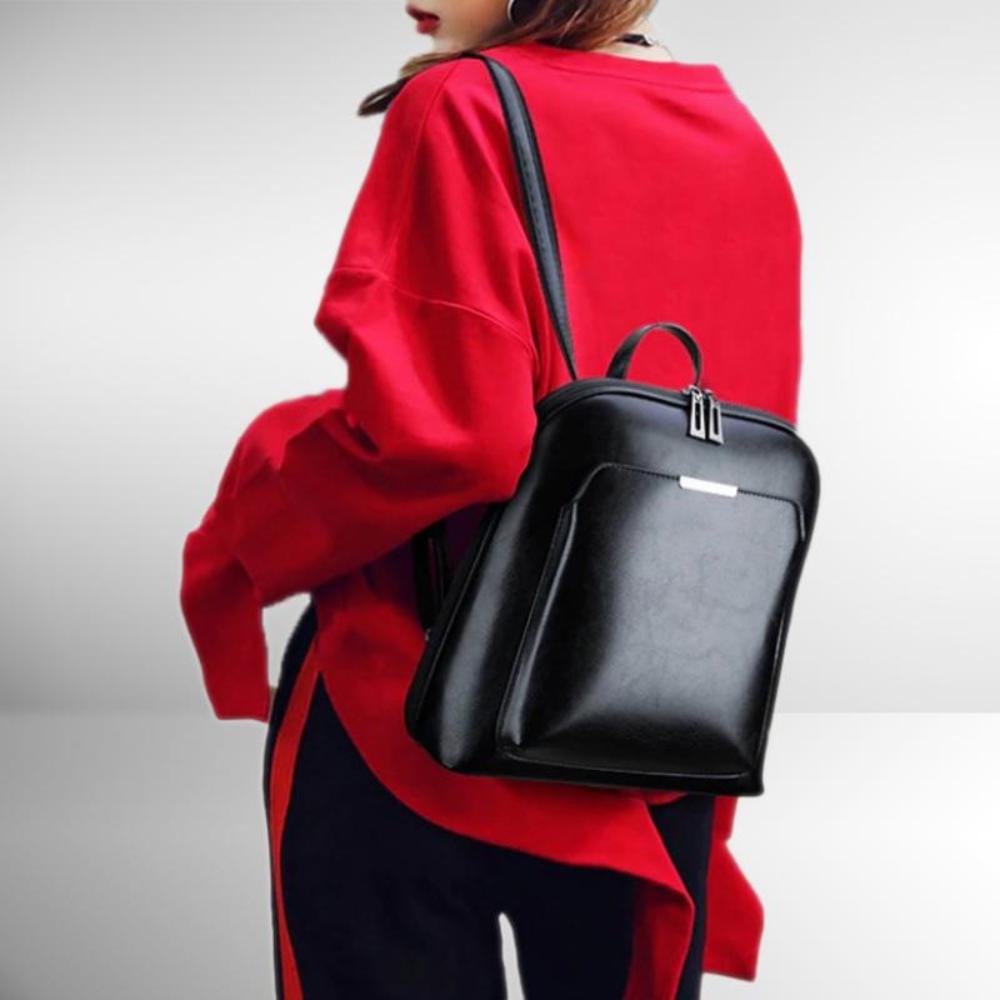 Zaino Classico con Doppia Zip - Design Sottile