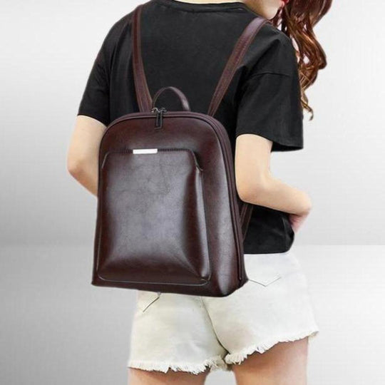 Zaino Classico con Doppia Zip - Design Sottile
