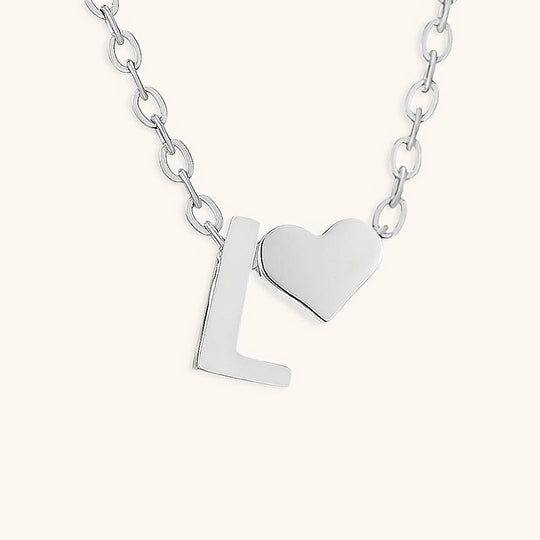 Collana con lettera iniziale Ria in oro