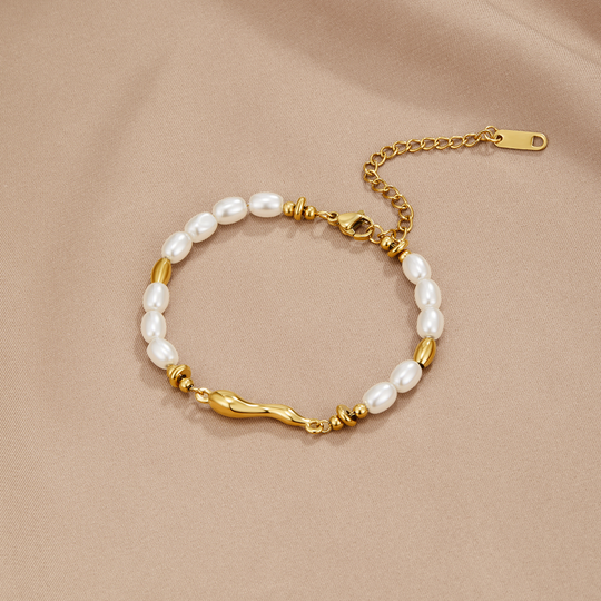 Bracciale di perle d'acqua dolce Lovina
