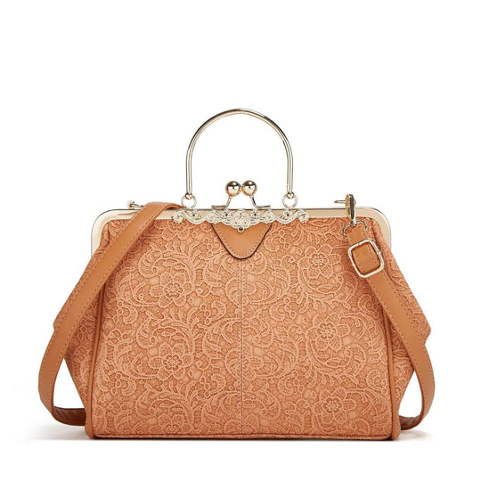 Borsa a Mano con Chiusura a Scatto Vintage