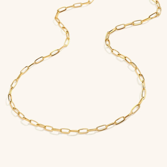 Collana con catena a graffetta Nadia