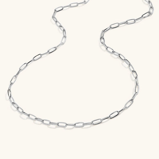 Collana con catena a graffetta Nadia