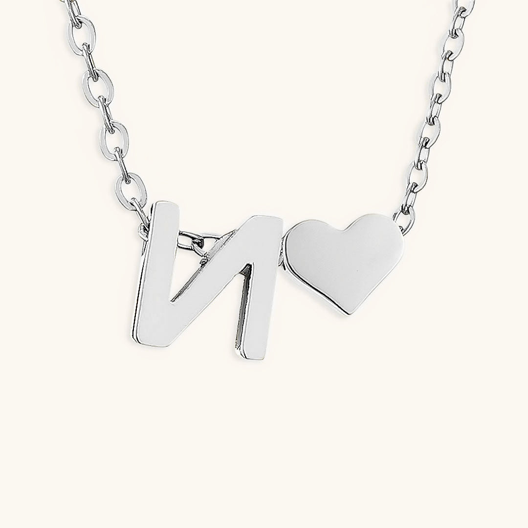 Collana con lettera iniziale Ria in oro