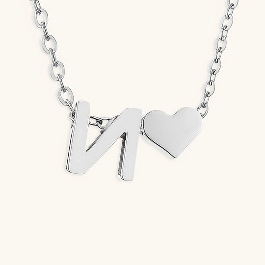 Collana con lettera iniziale Ria in oro