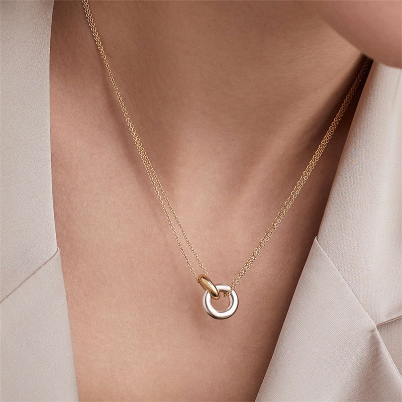 Collana con catena in oro Harper
