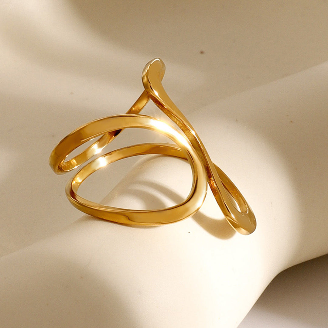 Anello in oro mosaico