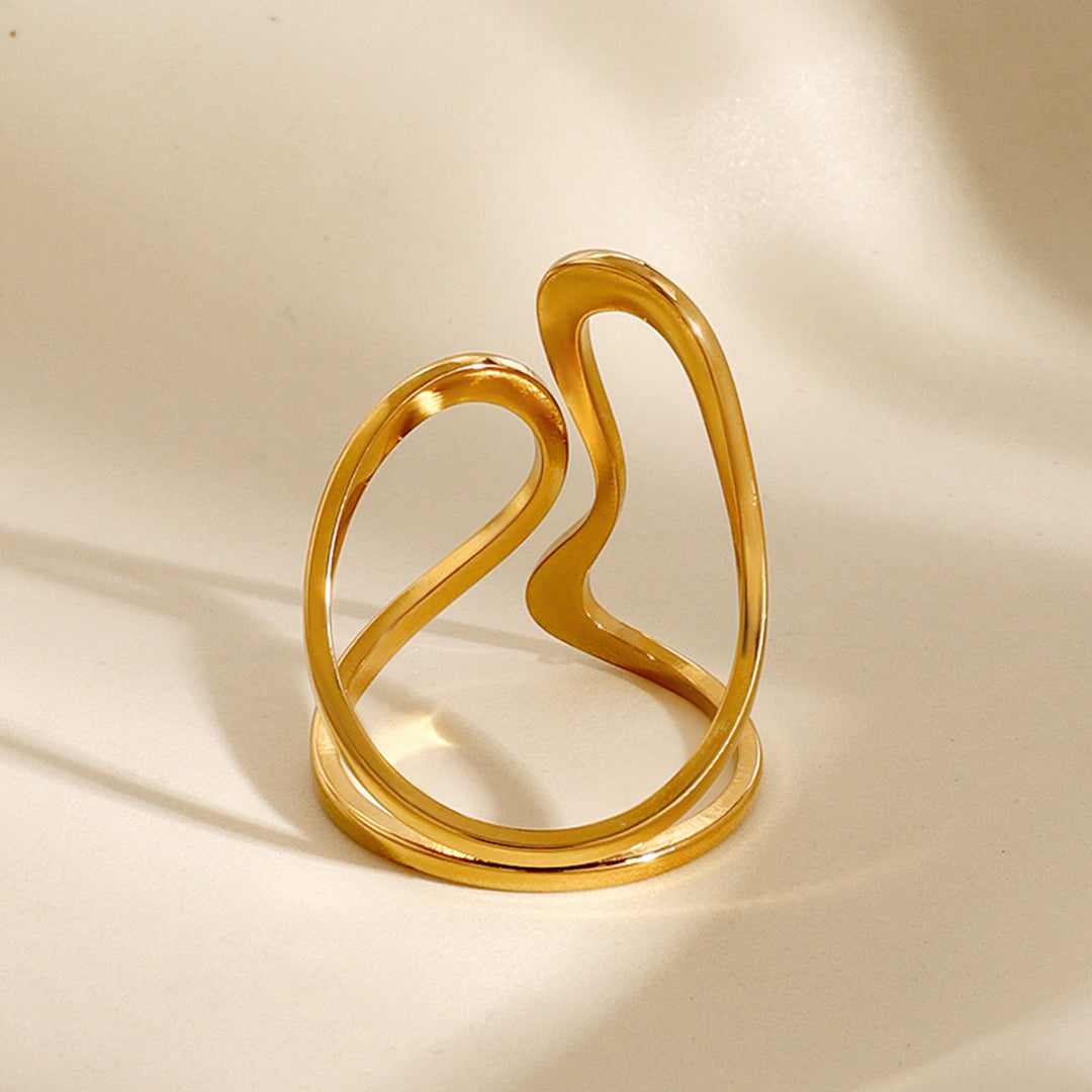 Anello in oro mosaico