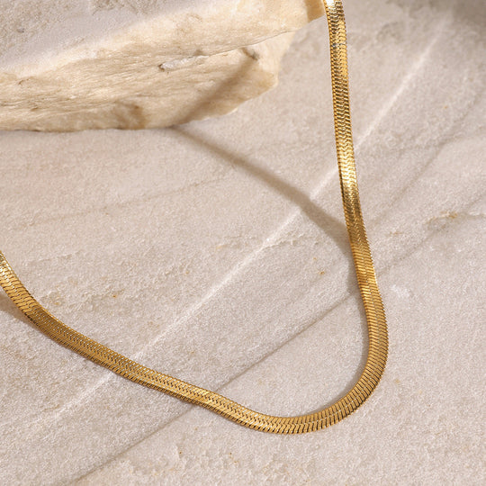 Collana a strati in oro Raphaela