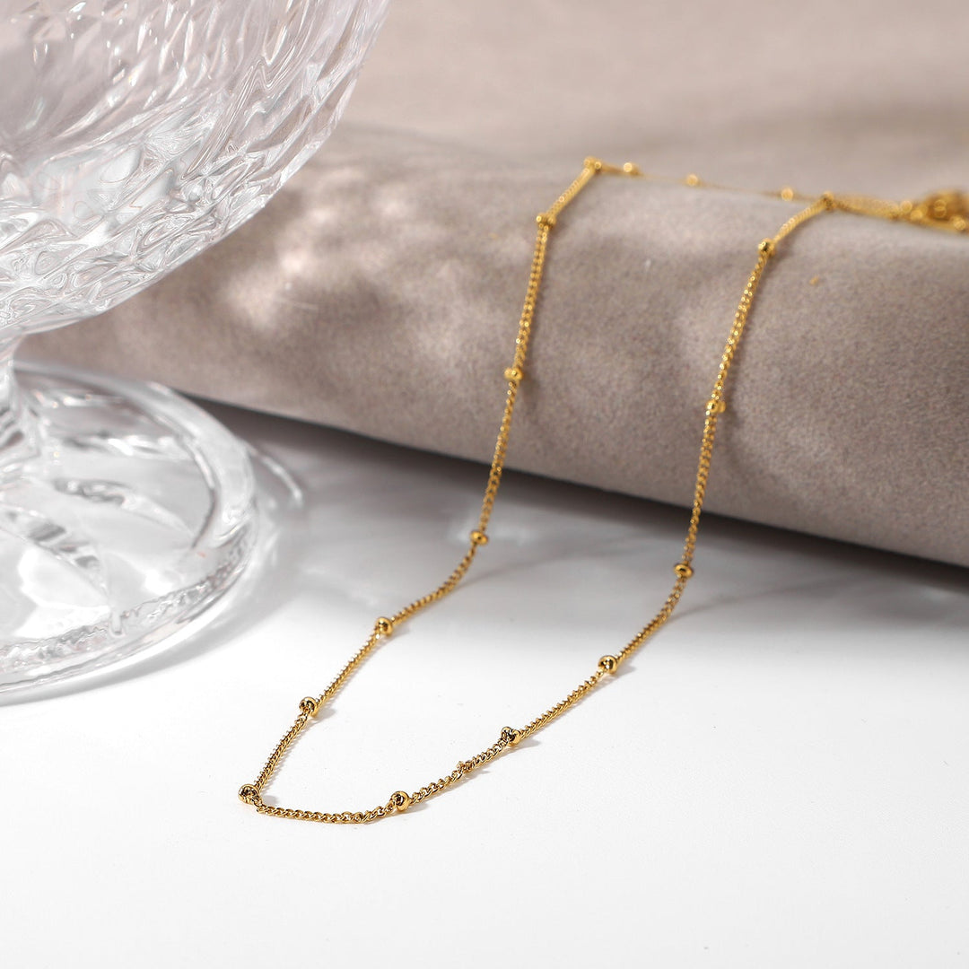Collana con catena in oro Julia