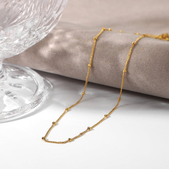 Collana con catena in oro Julia