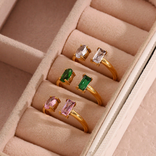 Anello con pietra preziosa Fedilia