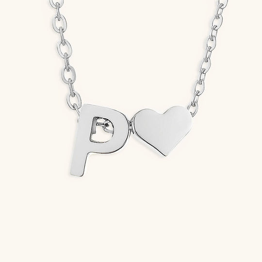 Collana con lettera iniziale Ria in oro