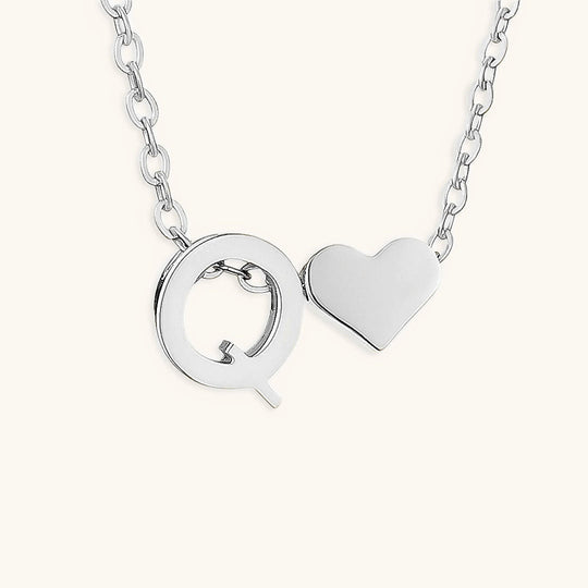 Collana con lettera iniziale Ria in oro
