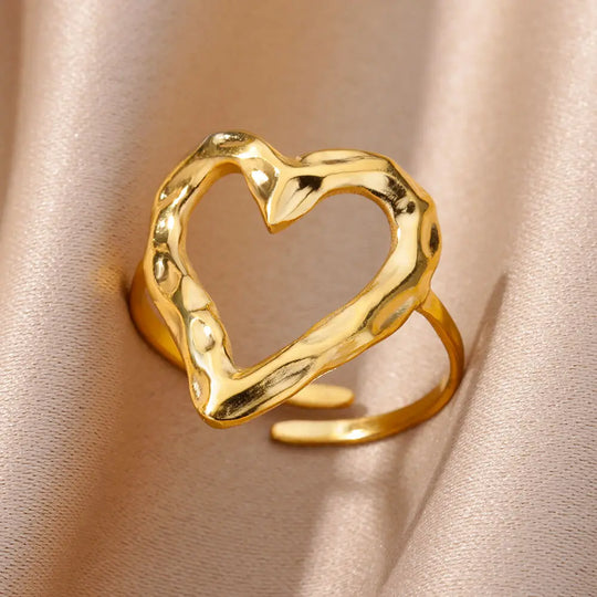 Anello a forma aperta