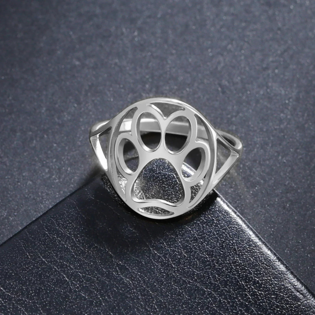 Anello Zampa Elegante