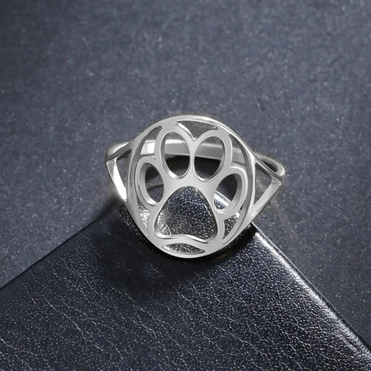 Anello Zampa Elegante