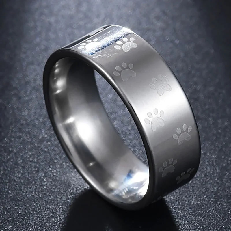 Anello Arcobaleno con Zampa