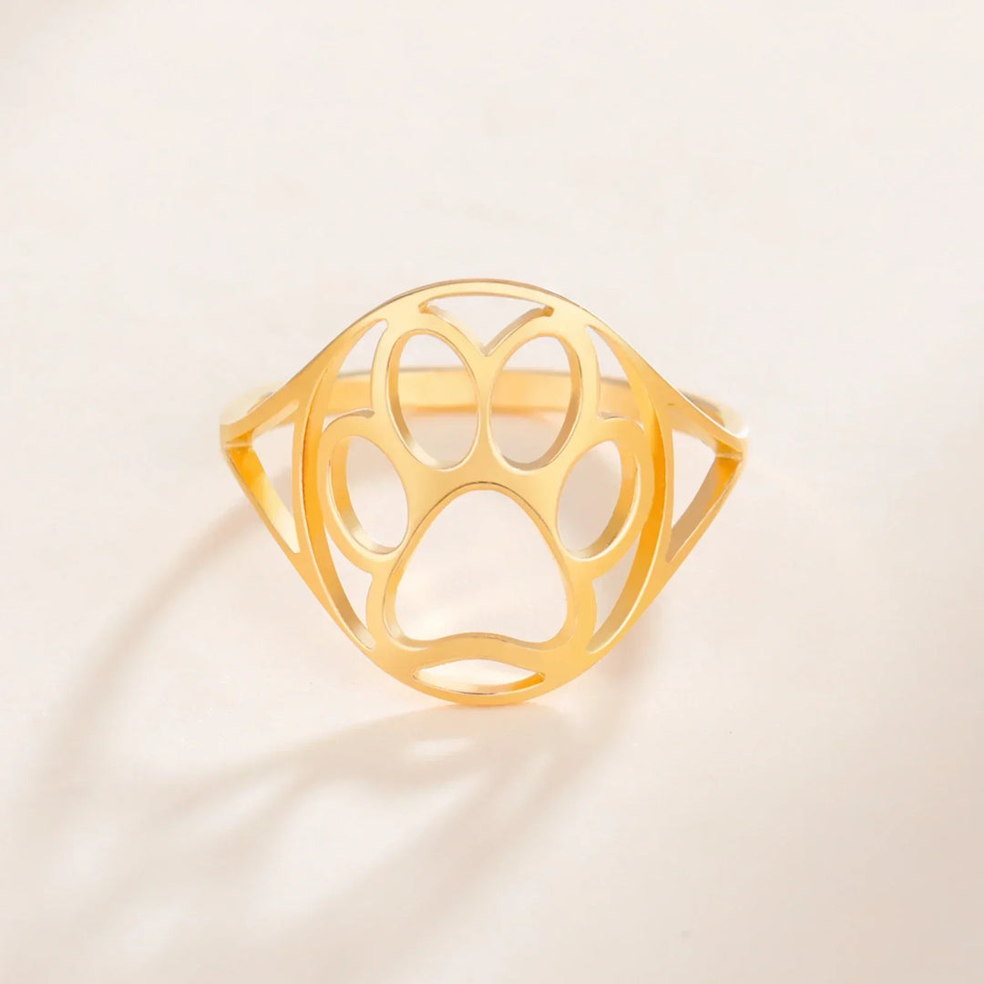 Anello Zampa Elegante