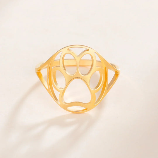 Anello Zampa Elegante