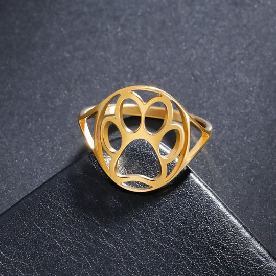 Anello Zampa Elegante
