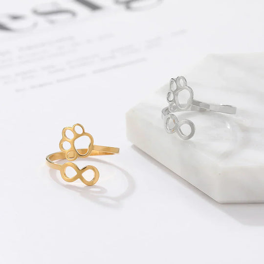 Anello Infinito con Zampa