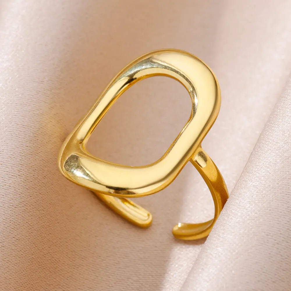 Anello a forma aperta