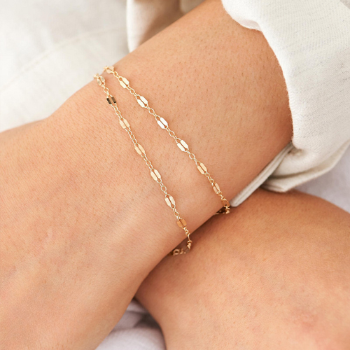 Bracciale a catena in pizzo Amara