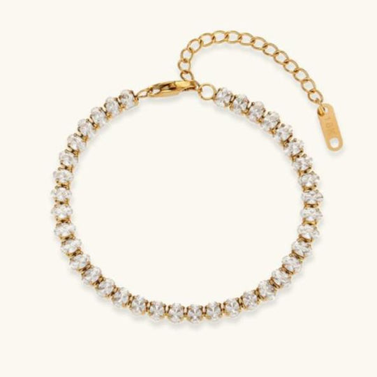 Bracciale tennis con diamanti Wisteria