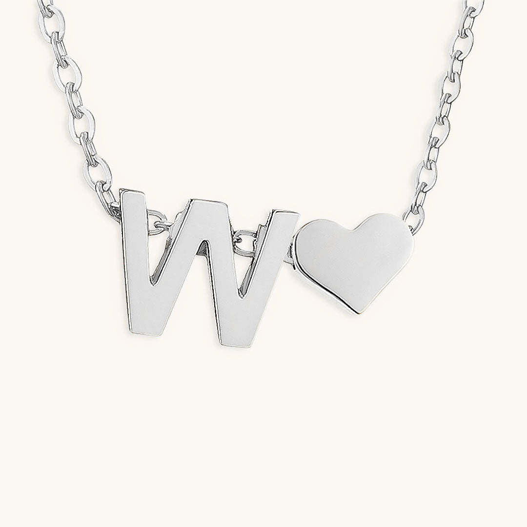 Collana con lettera iniziale Ria in oro