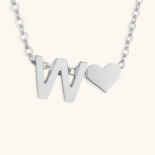 Collana con lettera iniziale Ria in oro