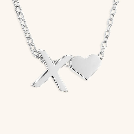 Collana con lettera iniziale Ria in oro