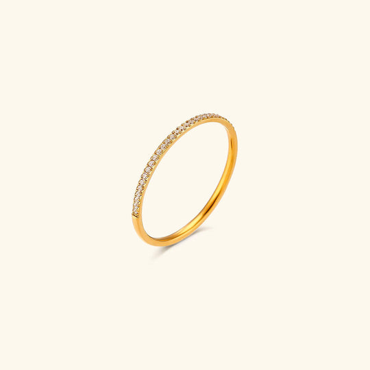 Anello in oro pavé Zarra