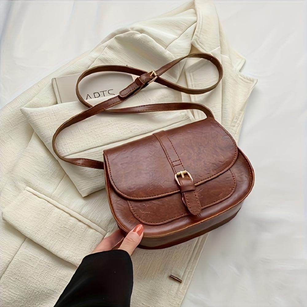 Borsa a Tracolla Stile Sella Classica Evelyn