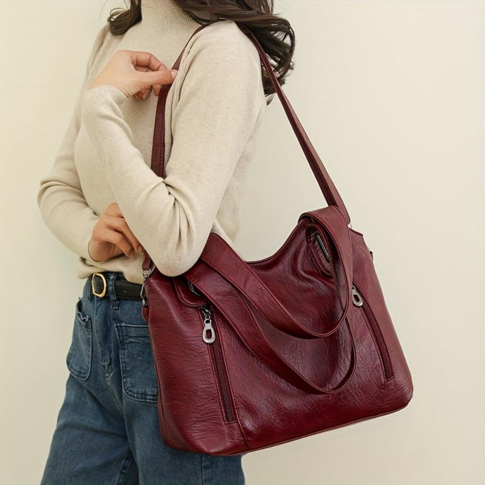 Borsa Tote a Spalla Retrò Emma
