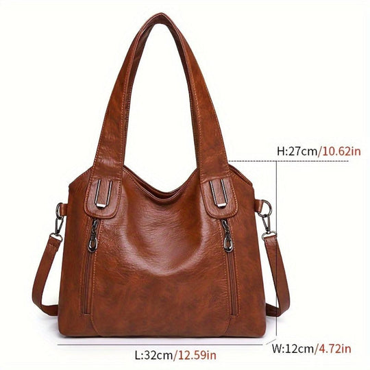 Borsa Tote a Spalla Retrò Emma