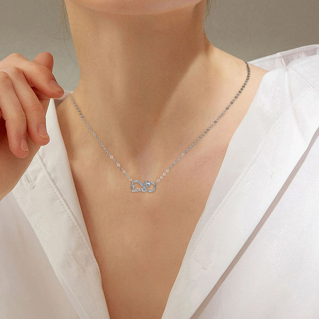 Collana Infinito con Zampa