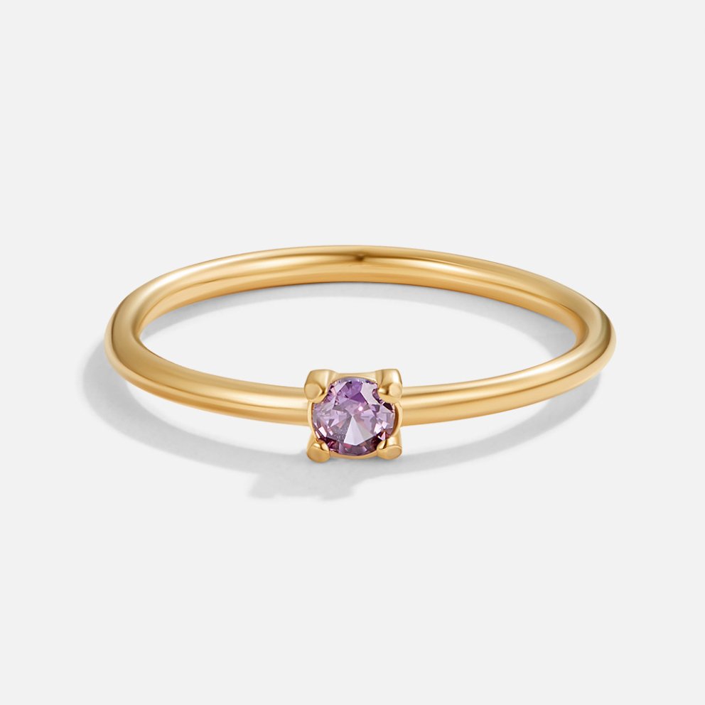 Anelli in oro con pietra portafortuna