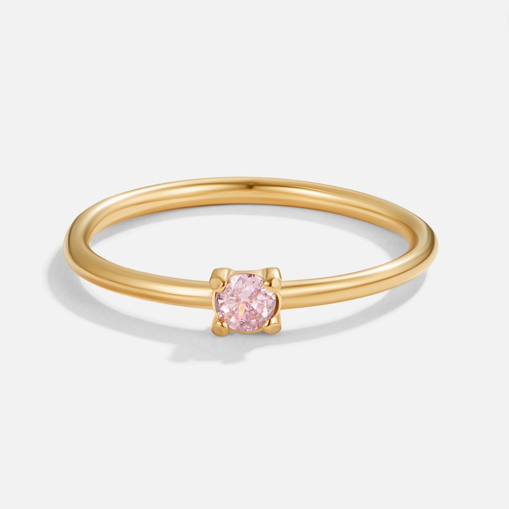 Anelli in oro con pietra portafortuna