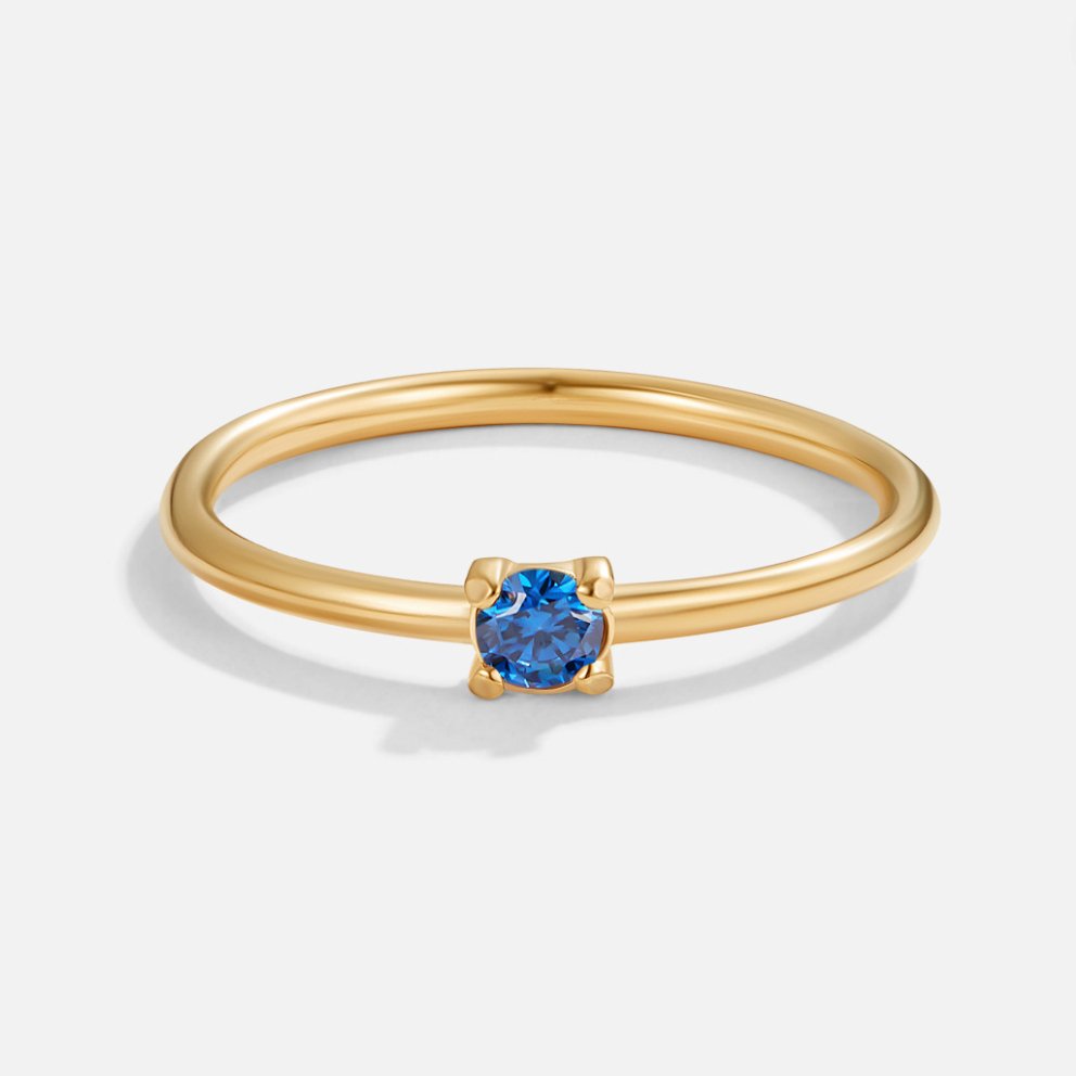Anelli in oro con pietra portafortuna